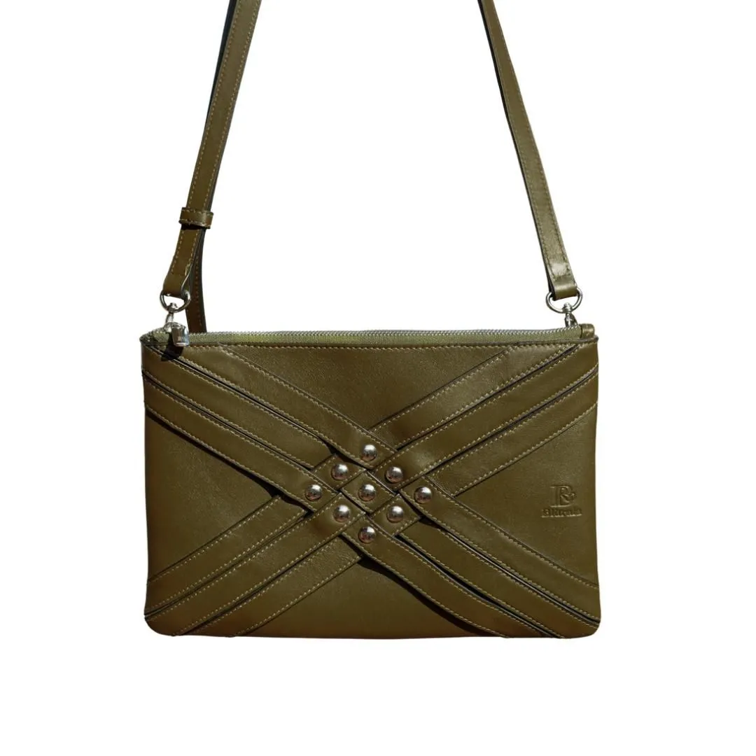 Bolso de piel exclusivo Flor de Musgo Latin Grammy 2025 Lucía Álvarez - Imagen 2